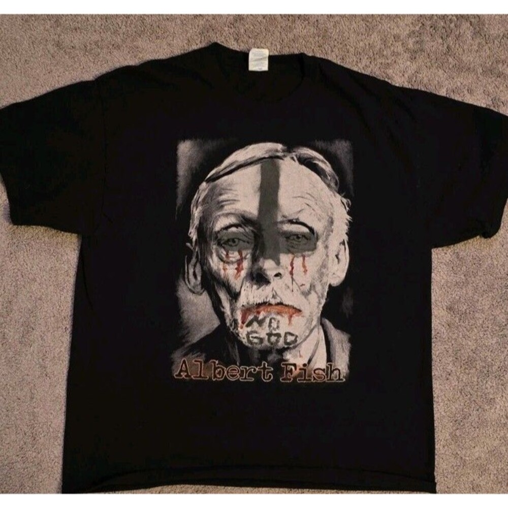Albert Fish True Crime Serial Killer Graphic T-Shirt (XL)